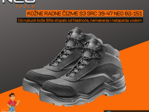 NEO Kožne radne čizme S3 SRC 39-47 82-151