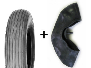 GUMA VANJSKA I ZRAČNICA 3.50-8 ( B11) DELI ZA KARIOLU