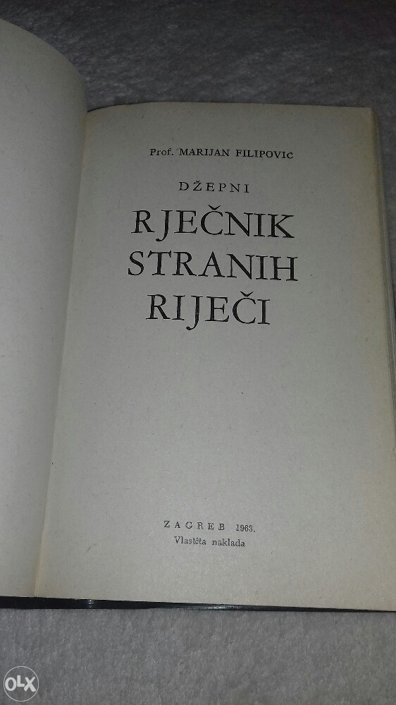 Rječnik stranih riječi