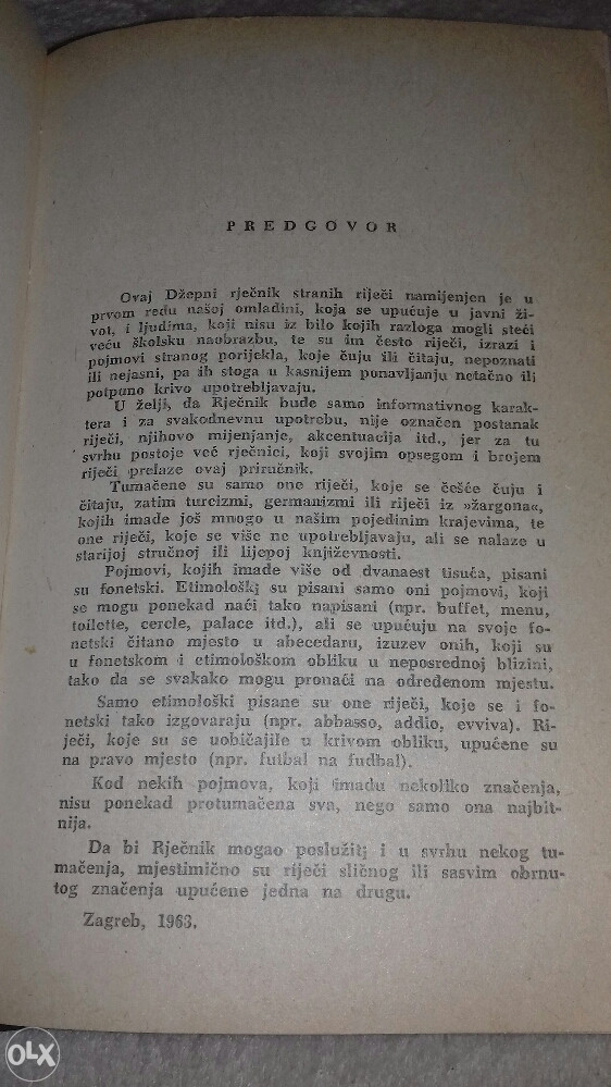 Rječnik stranih riječi