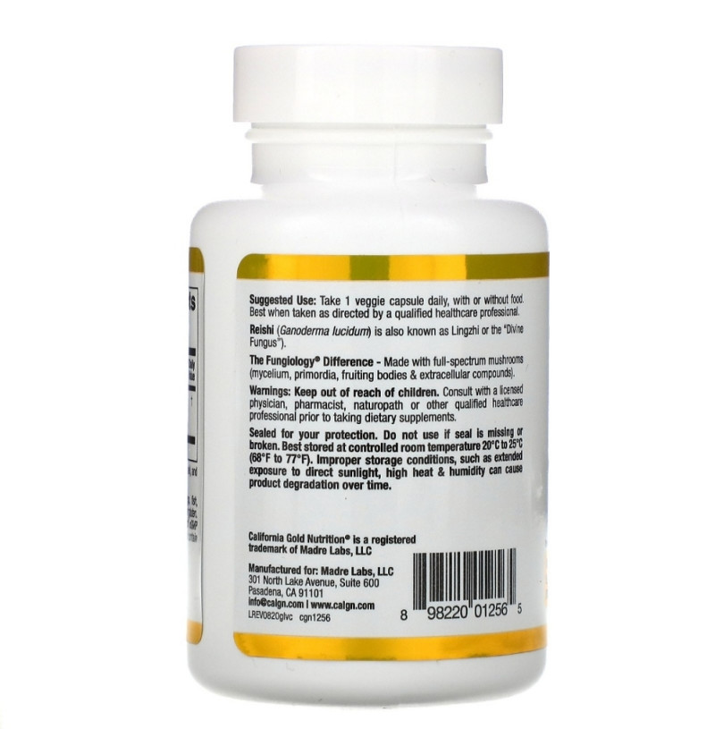Reishi gljiva, Reiši, Ganoderma lucidum, 600mg, 90 c - Biljni preparati ...