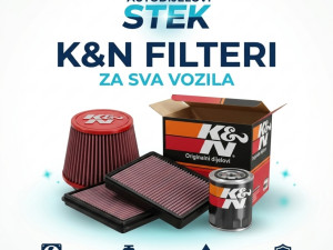 K&N KN filteri ( filter ) za sva vozila