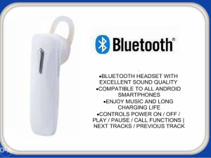 BLUETOOTH SLUŠALICA / ZA AUTO MOTOR / BT   USB KABLO
