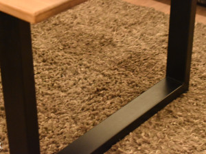 Stol metalne noge WOOMART