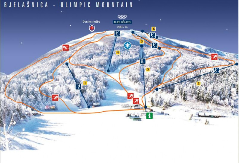 Bjelasnica apart 4+1. SAUNA free parking,zauzeto za NG 7
