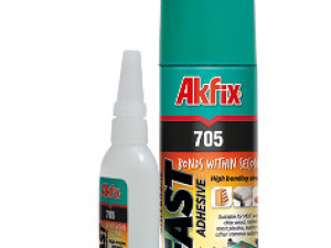 AKFIX 705 PROFESIONALNO BRZO LJEPILO 125gr + 400ml