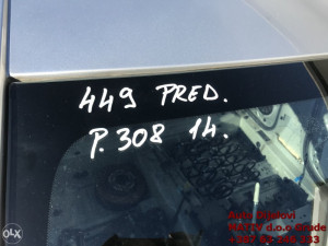 ŠAJBA PREDNJA vjetrobran Peugeot 308 II 2014