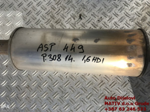 Auspuh LONAC zadnji Peugeot 308 1,6 HDI 2014