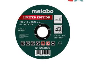 Metabo Rezna Ploča 125x1x22,2mm Inox