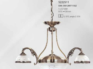 LUSTER  AMPLA 5XE27