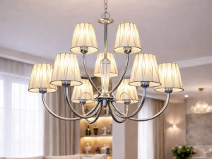 Moderan luster sa 9 abažura elegantna rasvjeta za svaki dom