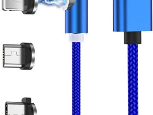 USB Data Magnetni kabal 3u1 / Brzi punjac Micro USB C