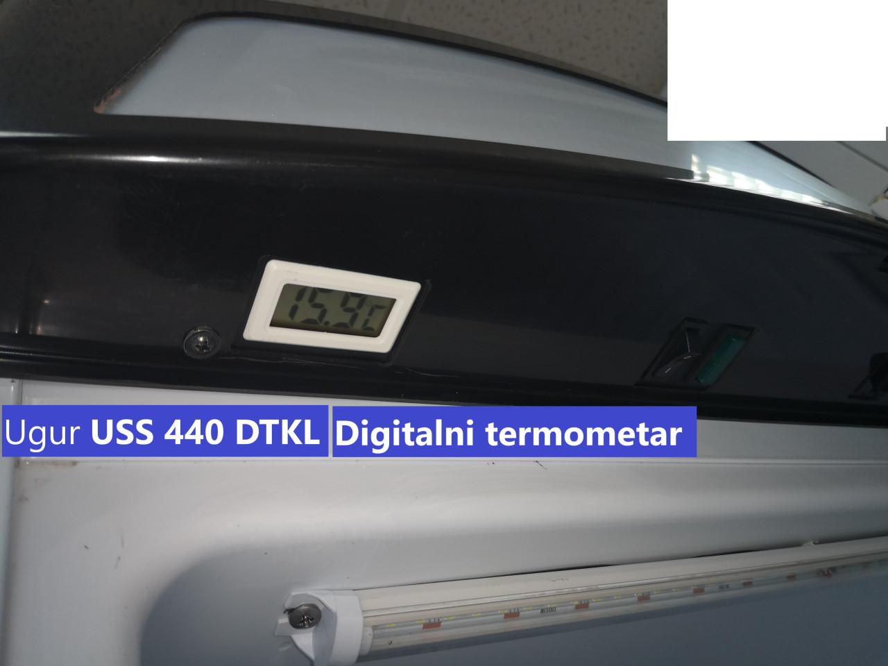 AKCIJA-Ugur USS 440 DTKL B komercijal rashladna vitrina