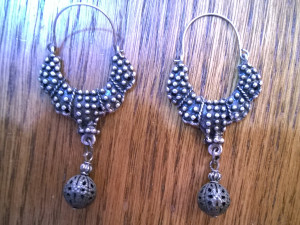 Stare srebrne Otomanske naušnice