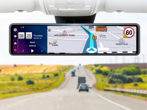 Android Navigacija Retrovizor ,12" LCD DVR, 4G