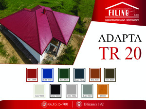 TR 20/133 "ADAPTA" Trapezni lim