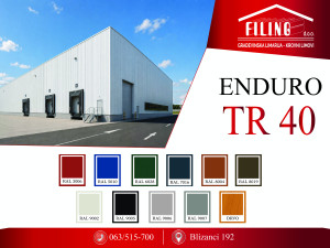 TR 40/195 "ENDURO" Trapezni lim
