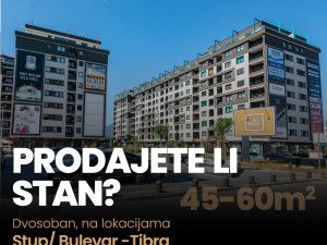 Dvosoban - Trosoban stan Bulevar