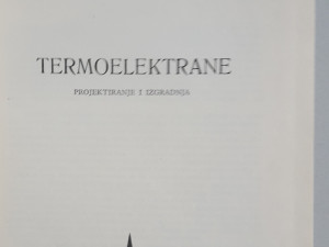 Mihajlov: Termoelektrane projektiranje i izgradnja