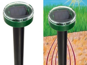 Za krtice rastjerivac stetocina solarni ultrazvucni