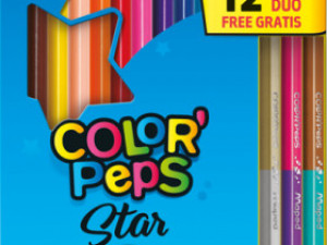 MAPED Bojice Drvene 12/1 + 3 Fluo Bojice (832271)