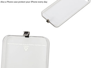 IPhone SE 5 5S maska za bezicno punjenje/wireless
