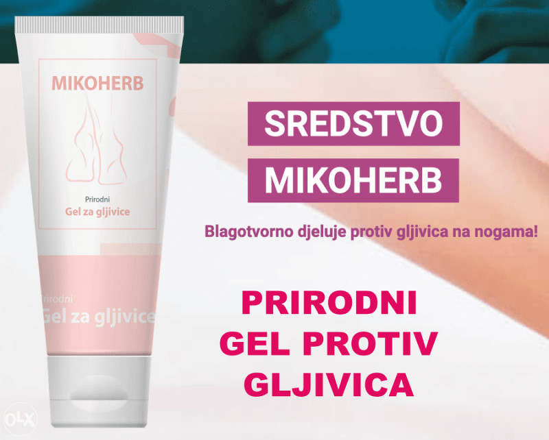 MIKOHERB - KREMA ZA GLJIVICE NA NOGAMA STOPALIMA PRSTIMA