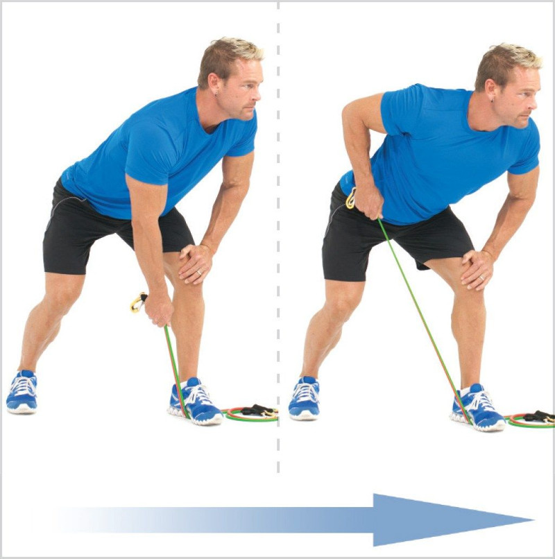 Resistance Band, traka za vježbanje 13mm, 2-16kg