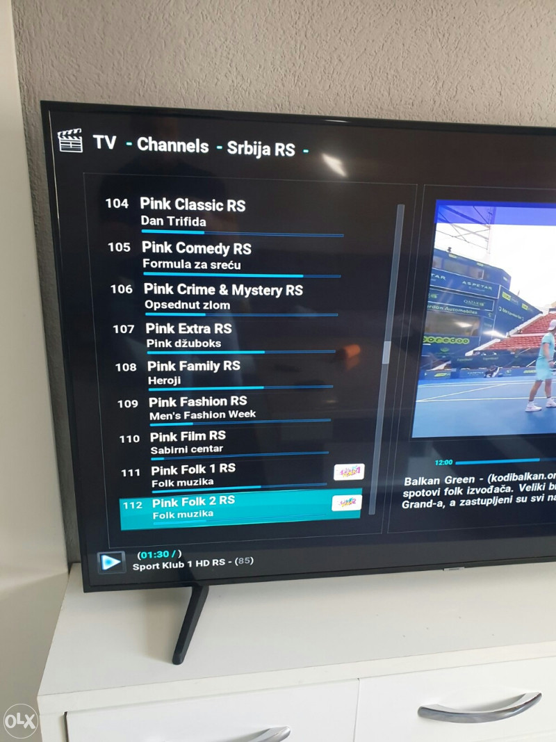 Android TV boks resiver 4GB/32 sport Filmovi Televizija box