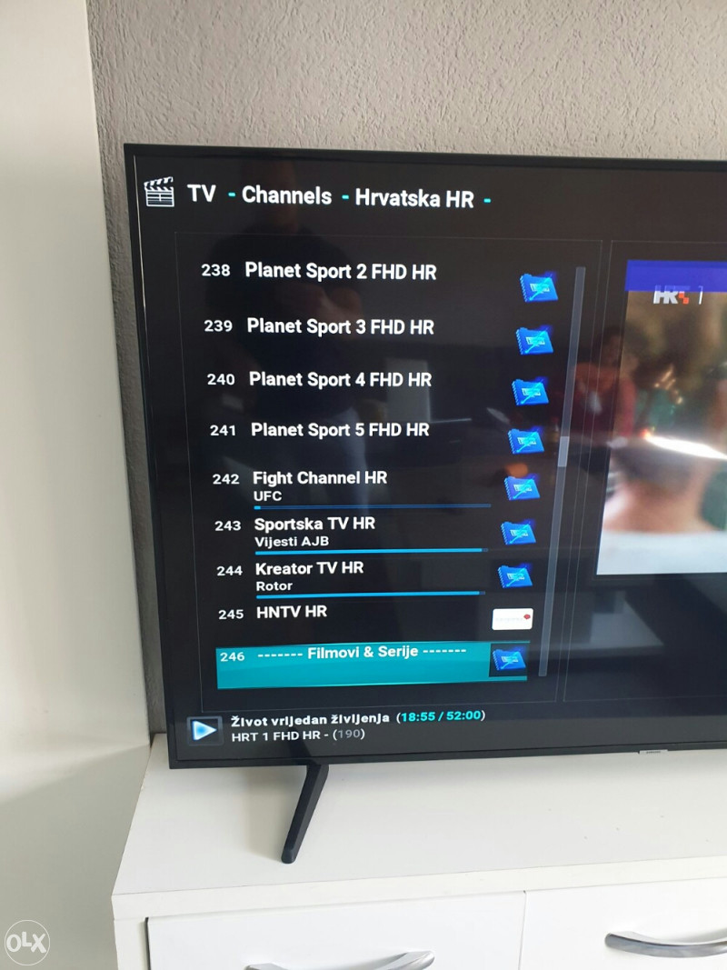 Android TV boks resiver 4GB/32 sport Filmovi Televizija box