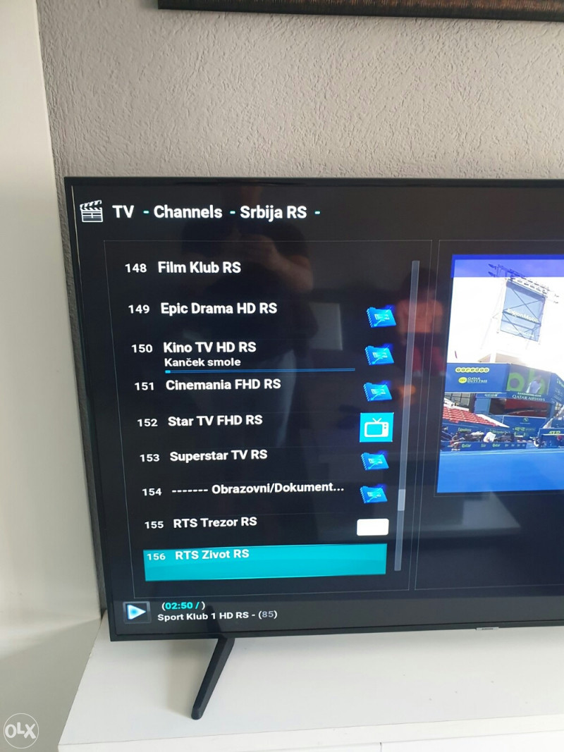Android TV boks resiver 4GB/32 sport Filmovi Televizija box