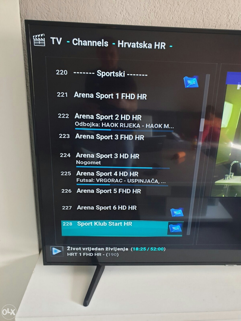 Android TV boks resiver 4GB/32 sport Filmovi Televizija box