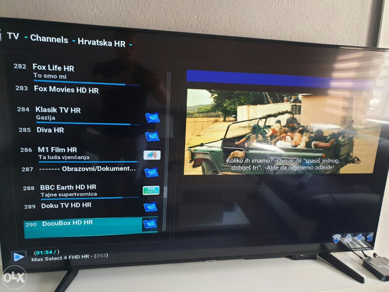 Android TV boks resiver 4GB/32 sport Filmovi Televizija box
