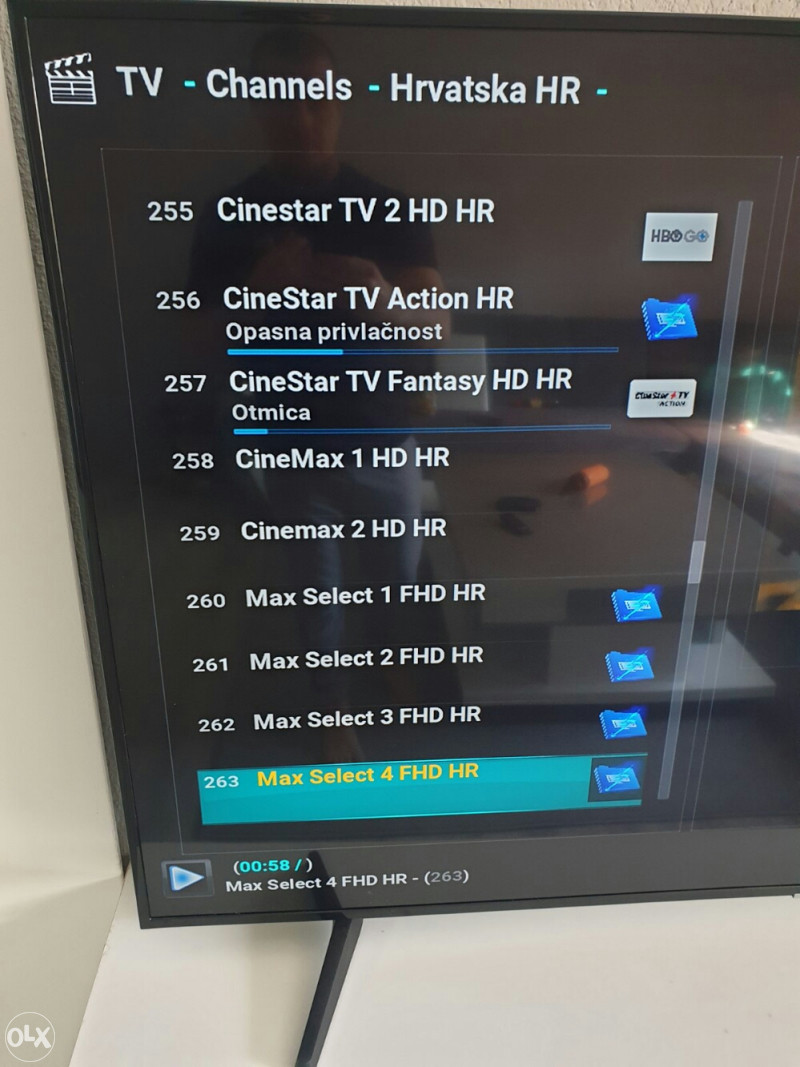 Android TV boks resiver 4GB/32 sport Filmovi Televizija box