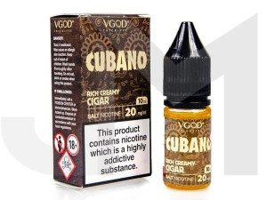 Cubano VGOD 20MG 10ML tecnost Nic Salts