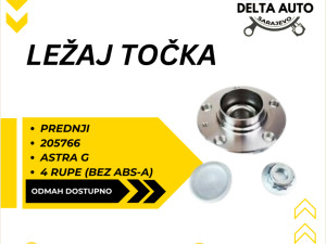 Ležaj točka prednji ASTRA G 4 rupe bez abs-a   / Delta Auto Doo