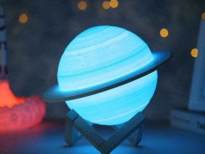 Osvjezivac ovlazivac zraka mjesec difuzor saturn 3D RGB