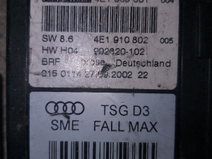 4E1959801 MOTORIC PODIZACA STAKLA AUDI A8 P.L 062/266-3
