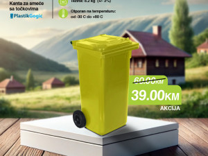 Kanta za smeće 120l Premium ŽUTA