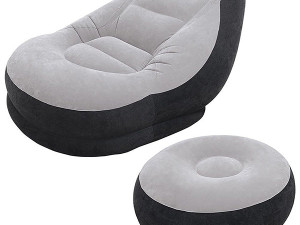 Fotelja sa tabureom Ultra Lounge-Intex