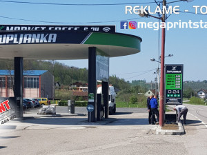 SVIJETLEĆE REKLAME TOTEMI ALUBOND PUMPE JARBOLI