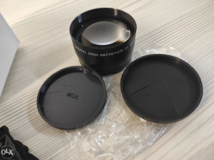 Digital HD 2X telephoto lens, Japan optics, filter 58mm