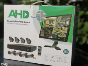 KAMERE KAMERA VIDEO NADOZOR AHD SET 4 KAMERE