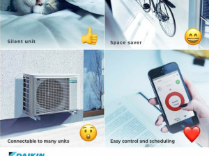 Klima Daikin Emura FTXJ+RXJ Elektromont 065 566 141