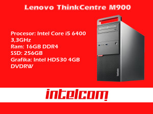 Lenovo ThinkCentre M900 Tower Core i5 6th gen. SSD