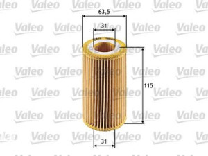 Filter ulja bmw 3 E46 318 320d/5 E39 520d 98- -UNIFLUX