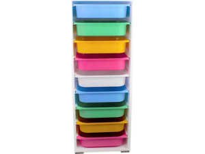 Rainbow Ormar Sa 9 Ladica - Razne Opcije Boja