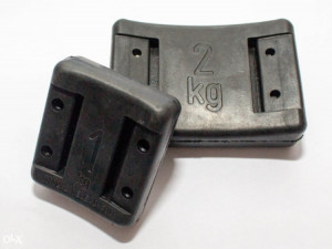 Olovo za ronjenje. Anatomsko gumirano ronilacko olovo