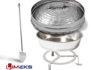 Sac set inox 450 + tepsija Super 360 Inox