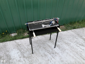 Rostilj i razanj pileci 220V/12V